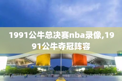 1991公牛总决赛nba录像,1991公牛夺冠阵容