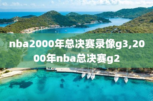 nba2000年总决赛录像g3,2000年nba总决赛g2