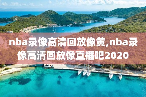 nba录像高清回放像黄,nba录像高清回放像直播吧2020